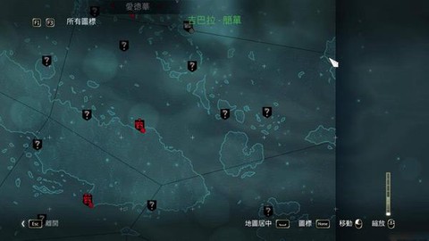 刺客信条4地图怎么开