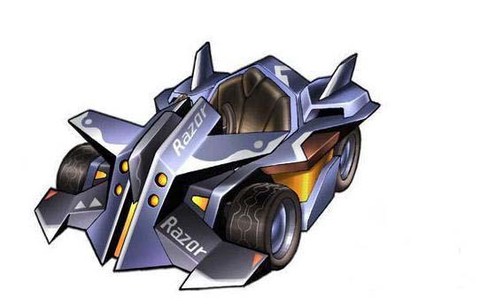 qq飞车b车剃刀怎么样