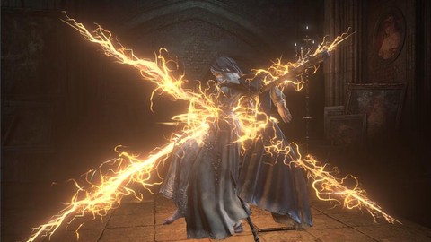 黑魂3法术怎么释放