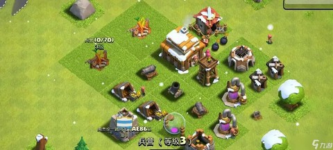 部落冲突怎么移动建筑