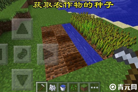 我的世界怎么收获农作物